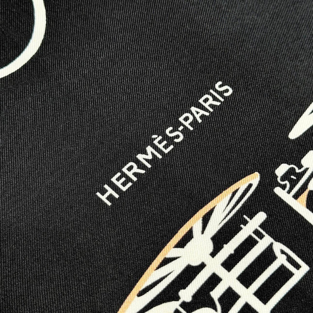 HERMES 25S SCARF 90 IN SILK 737177