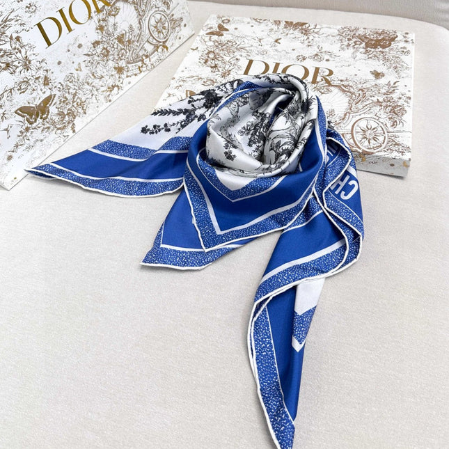DIOR SCARF 90 CM IN SILK FABRIC 702042