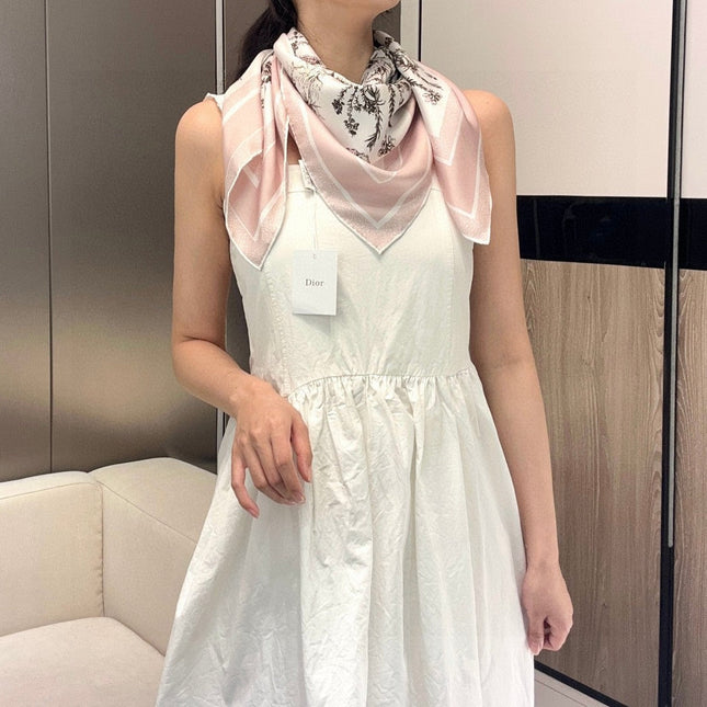 DIOR SCARF 90 CM IN SILK FABRIC 702044