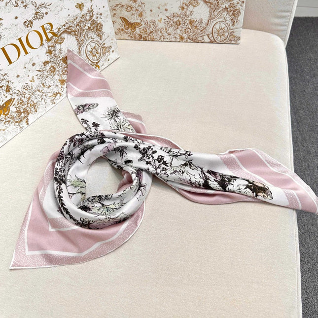 DIOR SCARF 90 CM IN SILK FABRIC 702044