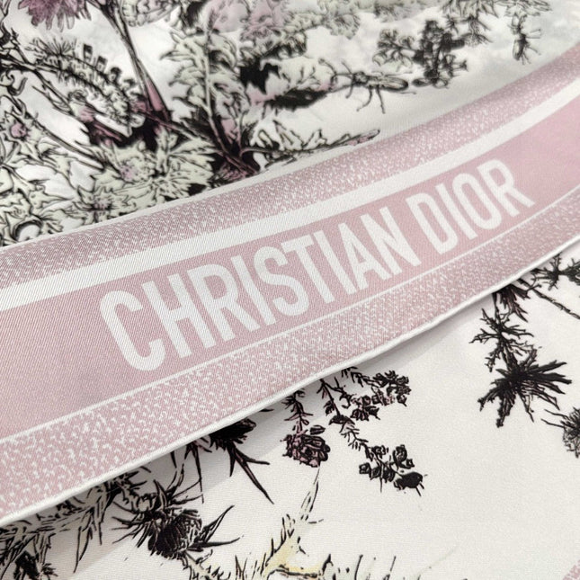 DIOR SCARF 90 CM IN SILK FABRIC 702044