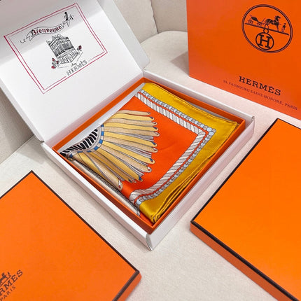 HERMES 25S SCARF 90 IN SILK 703631