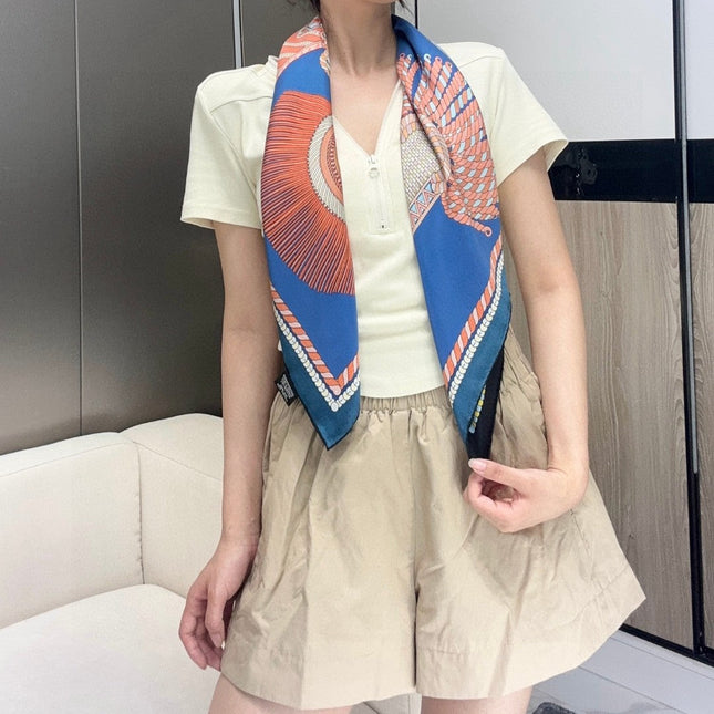 HERMES 25S SCARF 90 IN SILK 703632