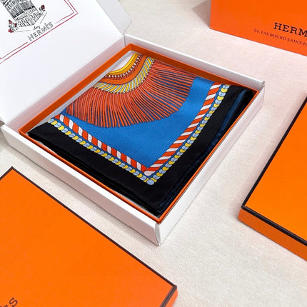 HERMES 25S SCARF 90 IN SILK 703632