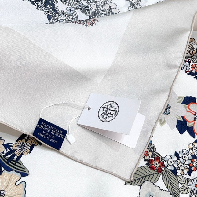 HERMES 25S SCARF 90 IN SILK 732127