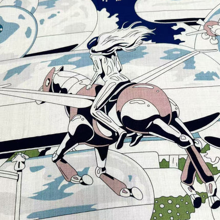 HERMES 25S SCARF 140 IN SILK 732118