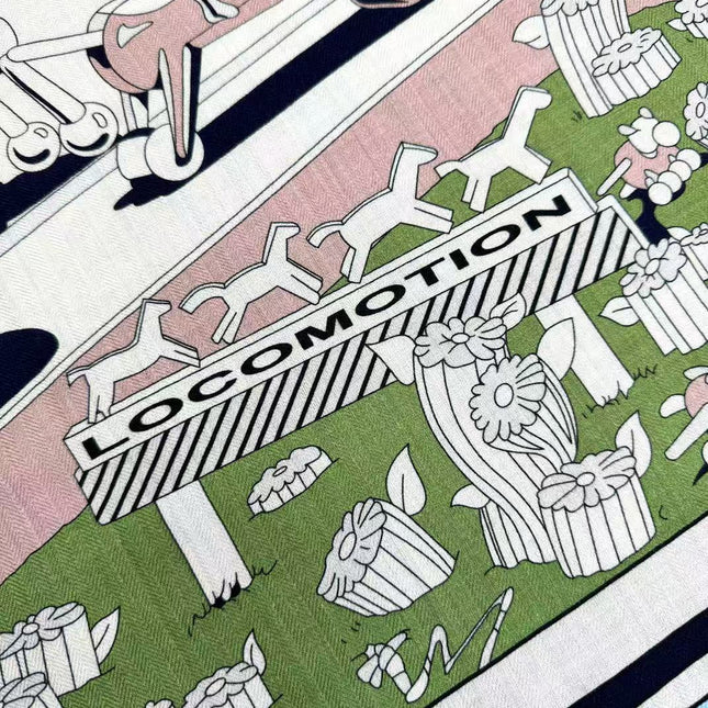 HERMES 25S SCARF 140 IN SILK 732118