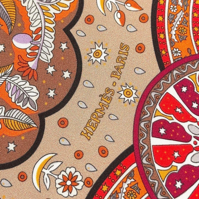 HERMES 25S SCARF 90 IN SILK 724811