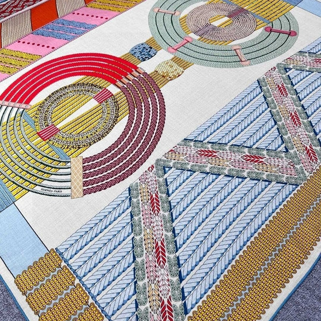 HERMES 25S SCARF 140 IN SILK 727338