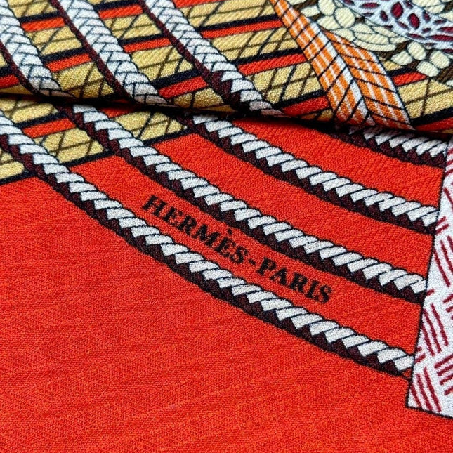 HERMES 25S SCARF 140 IN SILK 727339