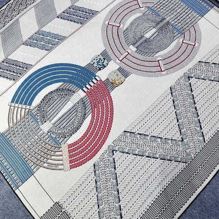 HERMES 25S SCARF 140 IN SILK 727340