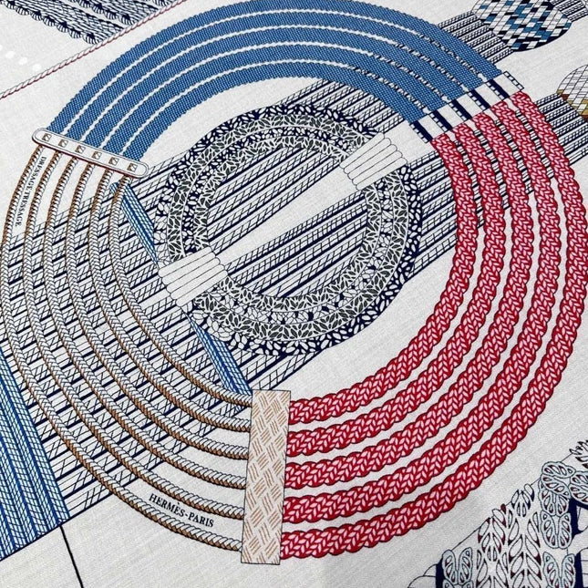 HERMES 25S SCARF 140 IN SILK 727340