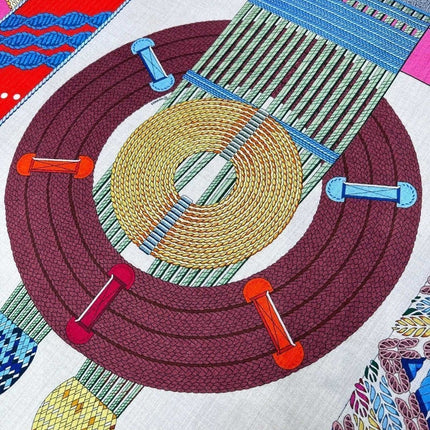 HERMES 25S SCARF 140 IN SILK 727341