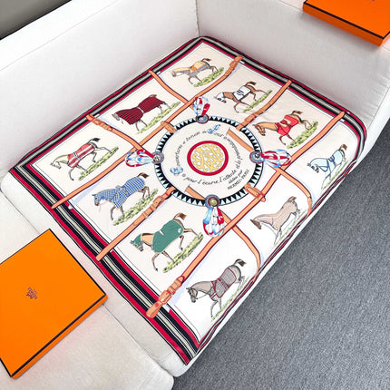 HERMES 25S SCARF 90 IN SILK TWILL 733929