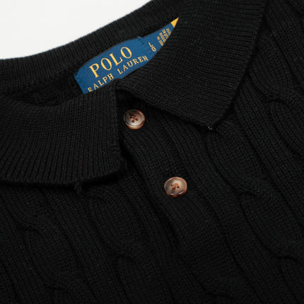 RALPH LAUREN SHORT-SLEEVE POLO KNIT SWEATER STYLE 434