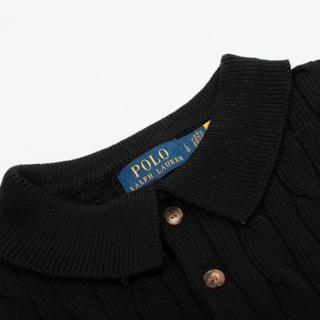 RALPH LAUREN SHORT-SLEEVE POLO KNIT SWEATER STYLE 434