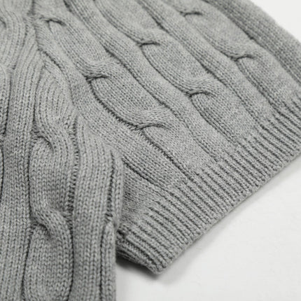 RALPH LAUREN SHORT-SLEEVE POLO KNIT SWEATER STYLE 435