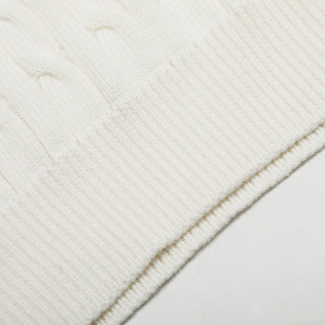 RALPH LAUREN SHORT-SLEEVE POLO KNIT SWEATER STYLE 436