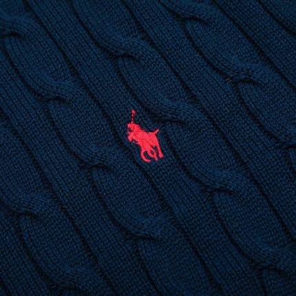 RALPH LAUREN SHORT-SLEEVE POLO KNIT SWEATER STYLE 437