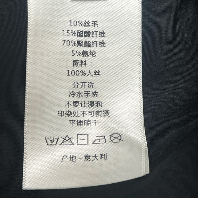 DIOR 25S TWO-PIECE V-NECK BLAZER DRESS 472