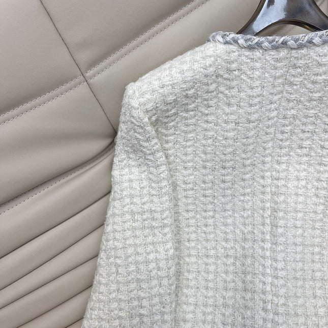 CHANEL 25S ROUND-NECK KNIT CARDIGAN 378