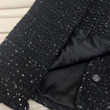 CHANEL 25S ROUND-NECK KNIT CARDIGAN 377