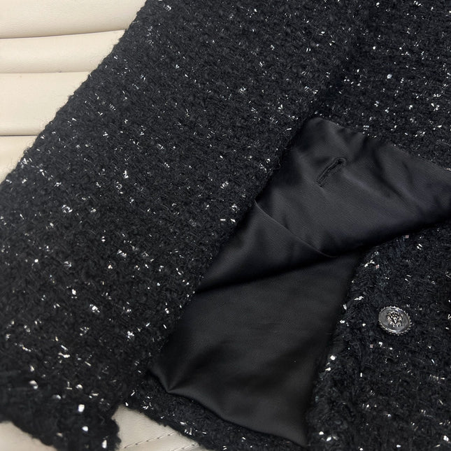 CHANEL 25S ROUND-NECK KNIT CARDIGAN 377