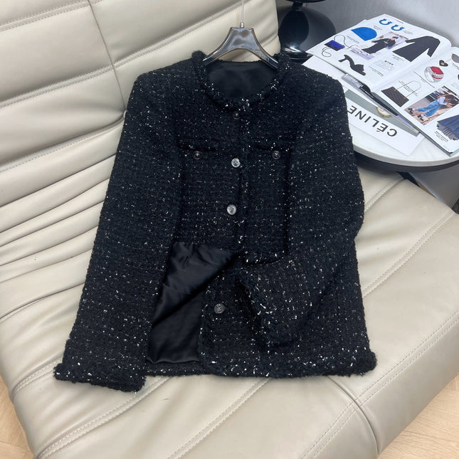 CHANEL 25S ROUND-NECK KNIT CARDIGAN 377