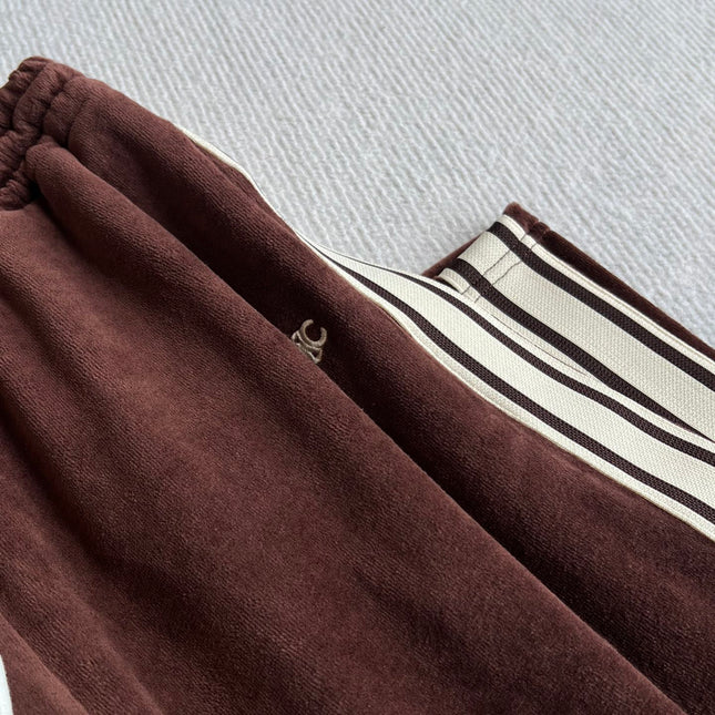 CELINE SIDE RIBBON LONG PANTS 275635