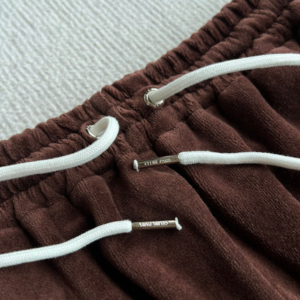 CELINE SIDE RIBBON LONG PANTS 275635