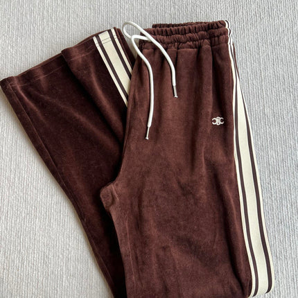 CELINE SIDE RIBBON LONG PANTS 275635