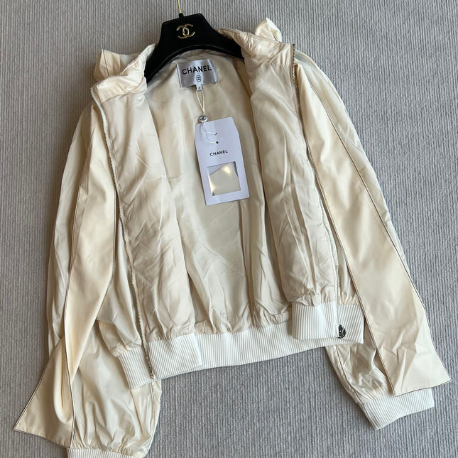 CHANEL SUN PROTECTION JACKET WITH DRAWSTRING 269662