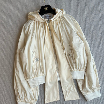 CHANEL SUN PROTECTION JACKET WITH DRAWSTRING 269662