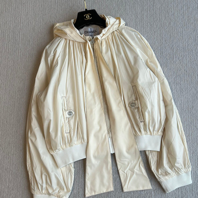 CHANEL SUN PROTECTION JACKET WITH DRAWSTRING 269662