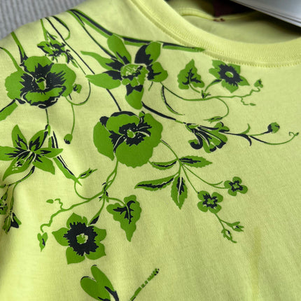 GUCCI SHORT SLEEVE LOGO PRINTED T-SHIRT 275722