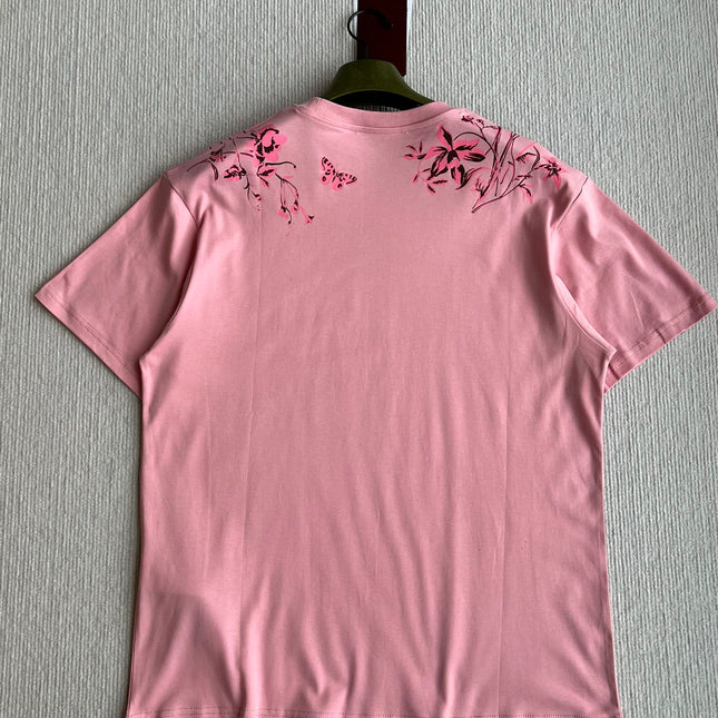 GUCCI SHORT SLEEVE LOGO PRINTED T-SHIRT 275723
