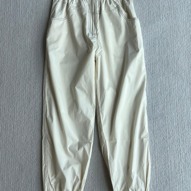 CHANEL BEIGE CASUAL PANTS 269664