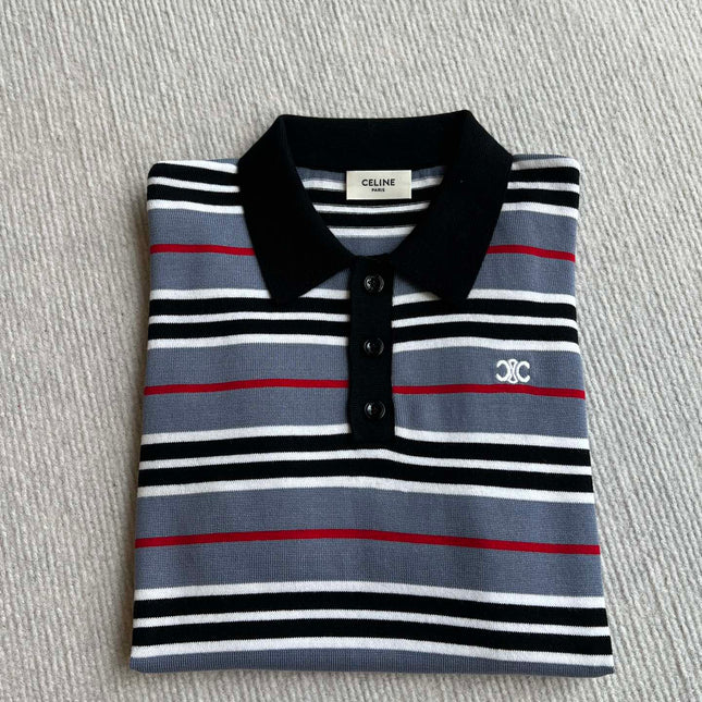 CELINE KNITTED POLO SHIRT 269723