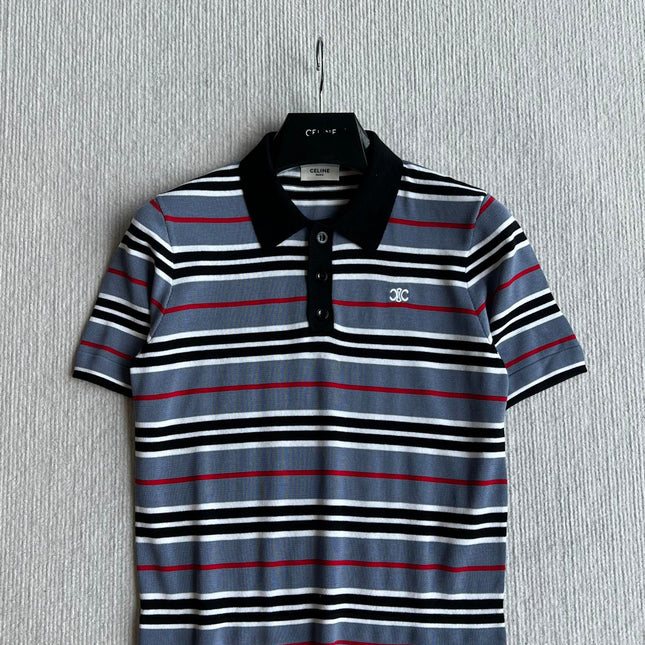 CELINE KNITTED POLO SHIRT 269723