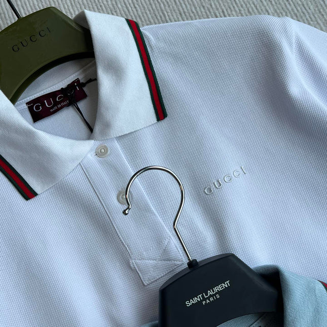 GUCCI SHORT-SLEEVE POLO SHIRT 275878