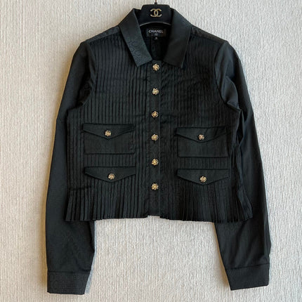 CHANEL PLEATED SHIRT STYLE 31