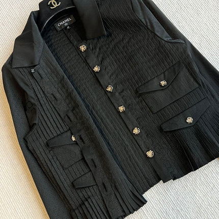 CHANEL PLEATED SHIRT STYLE 31