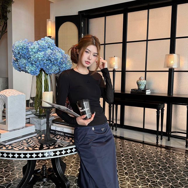 CHANEL LONG-SLEEVE T-SHIRT STYLE 27