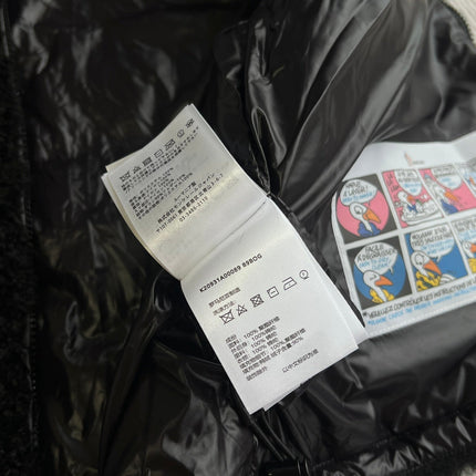 MONCLER 25S DOWN VEST IN BLACK 043