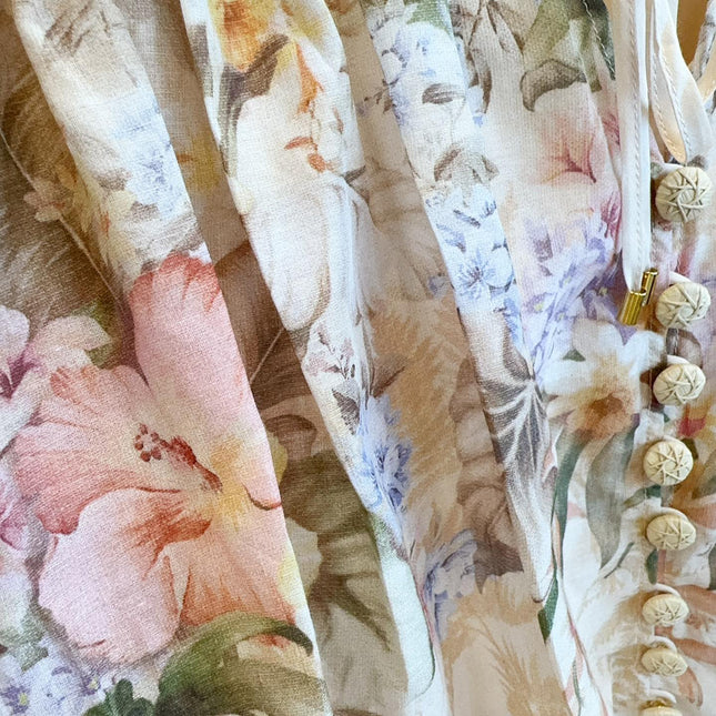 Zimmermann Blouse 25 Linen Silk 027