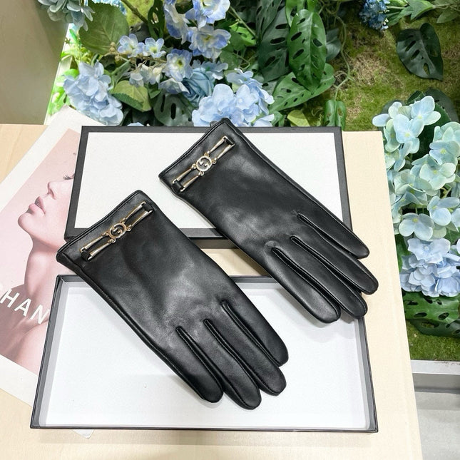 TOUCHSCREEN GLOVES IN BLACK LAMBSKIN 464986