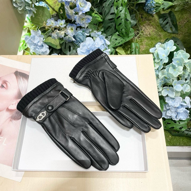 GLOVES IN BLACK LAMBSKIN 465772