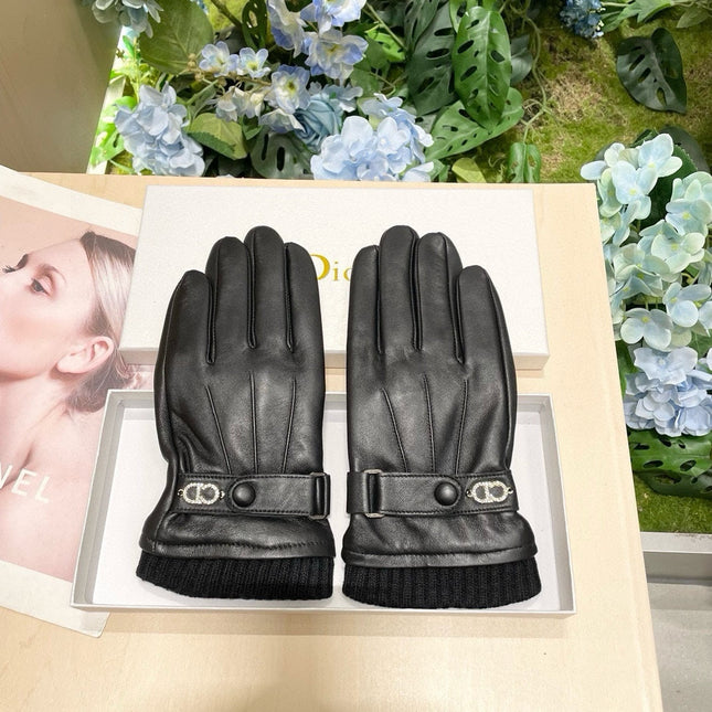 GLOVES IN BLACK LAMBSKIN 465772