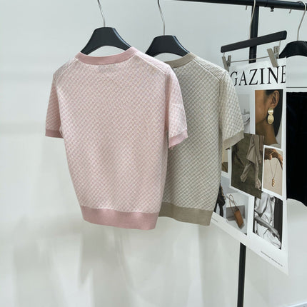 FENDI JACQUARD KNIT SWEATER 273205