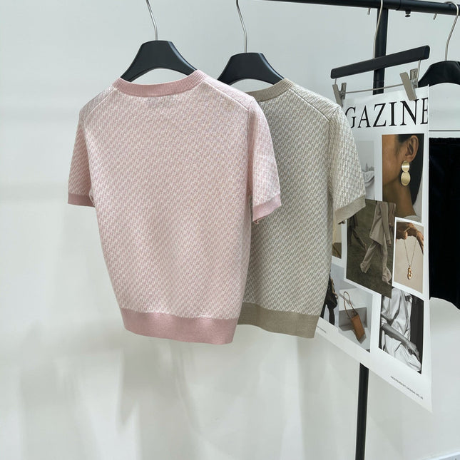 FENDI JACQUARD KNIT SWEATER 273205